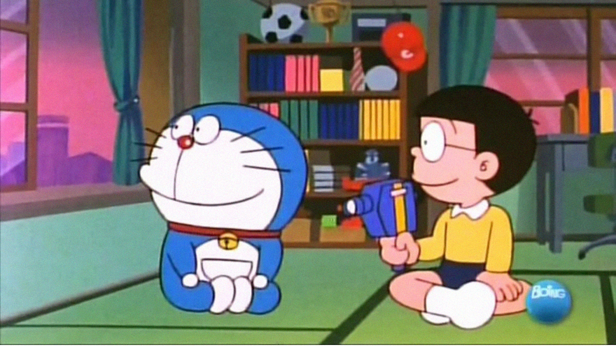 Screenshot from the 1979 run of Doraemon