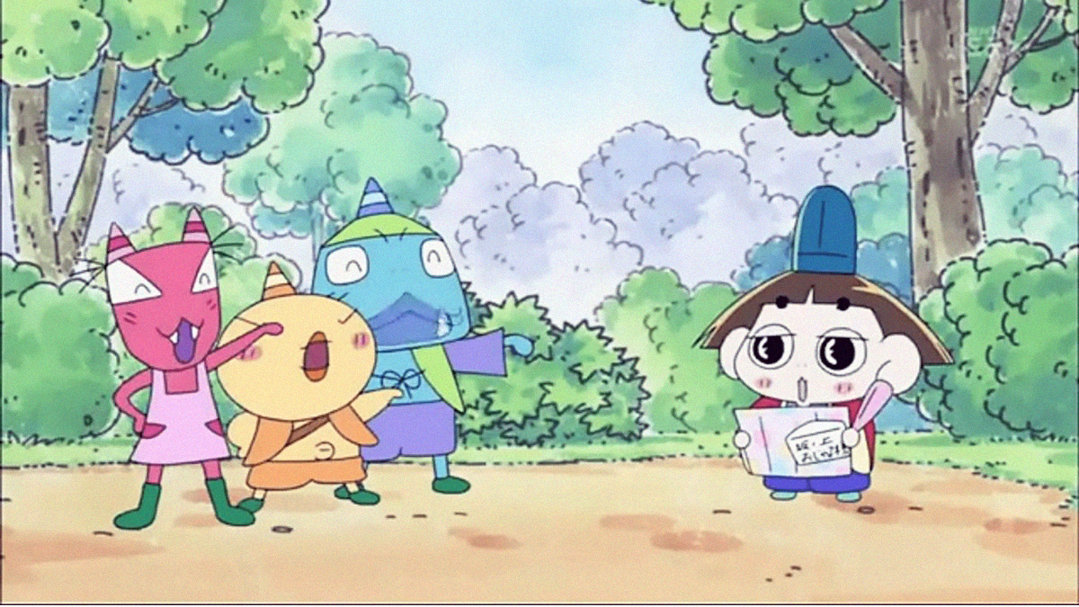 Image from the old kid's anime, Ojarumaru