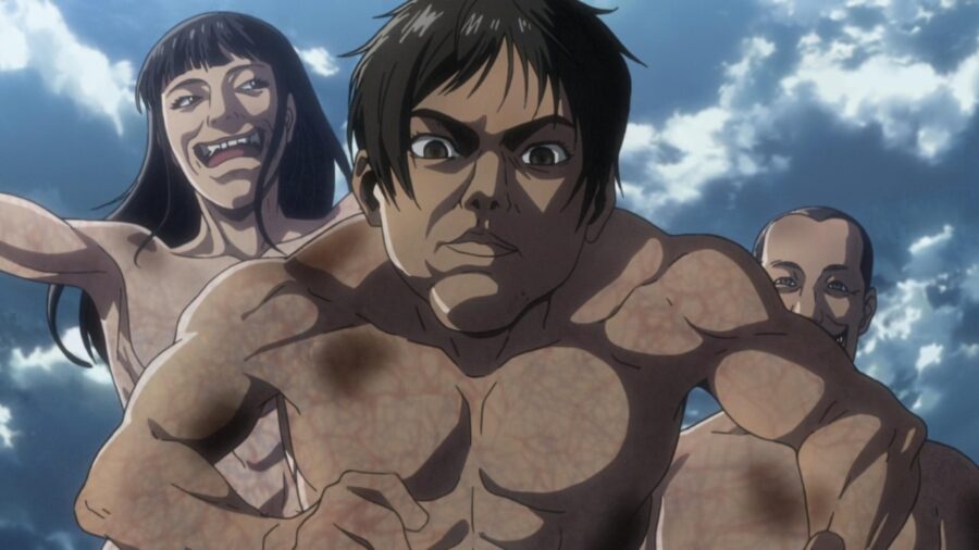 Pure Titans in Attack on Titan