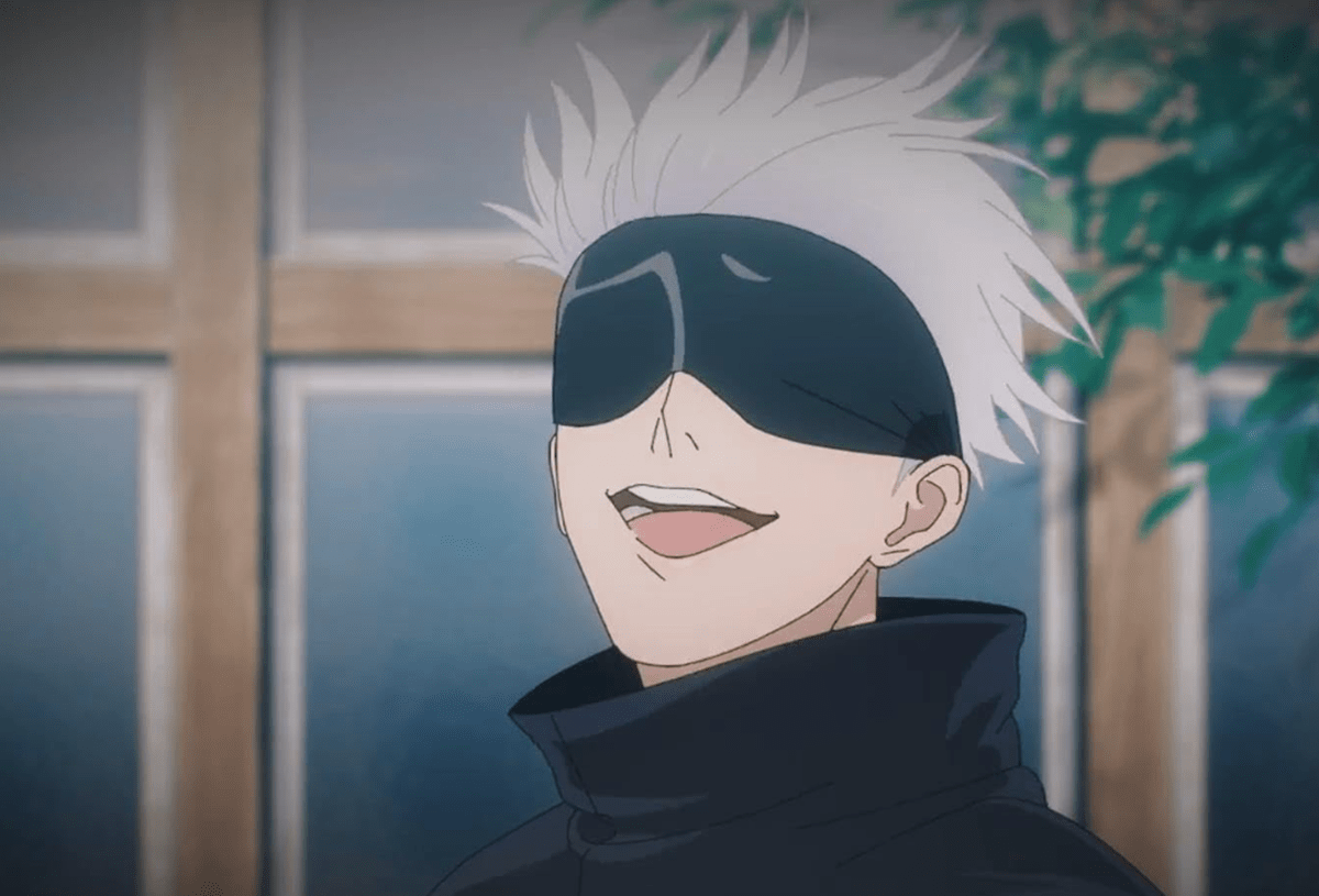 The seemingly invincible Satoru Gojo in Jujutsu Kaisen