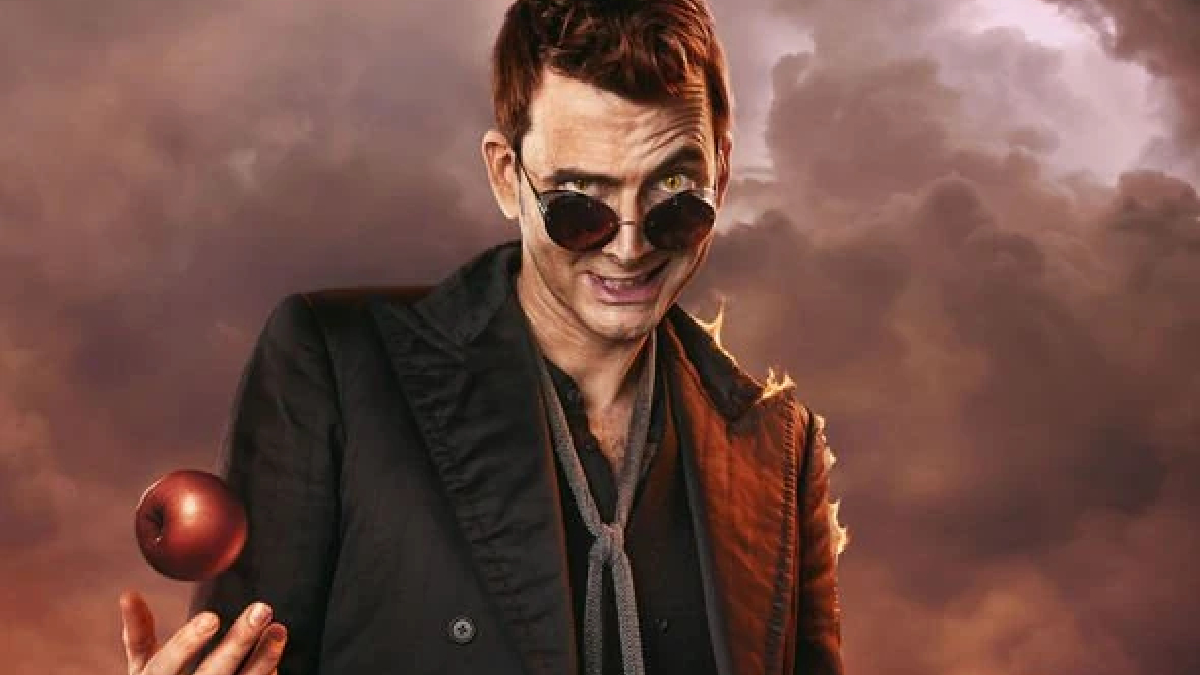 David Tennant as Crowley in 'Good Omens'