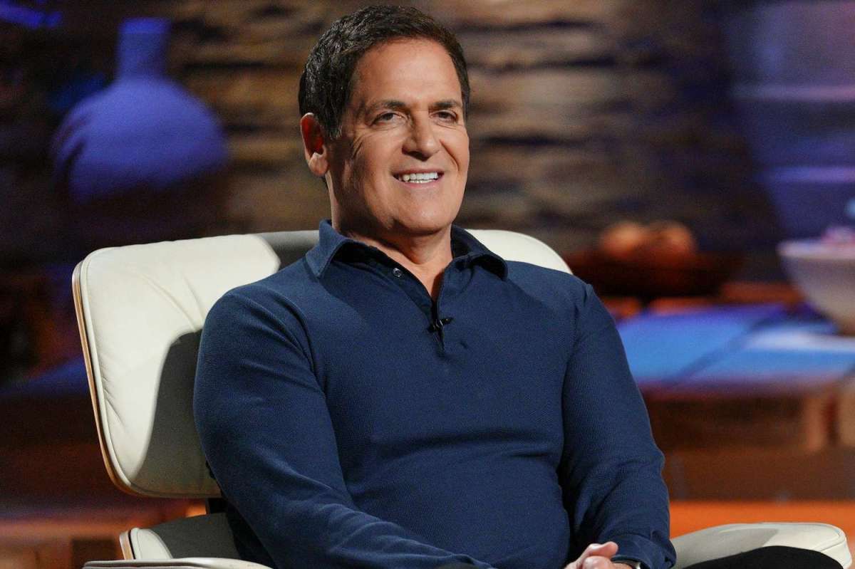 Mark Cuban is smiling on ABC's Shark Tank.