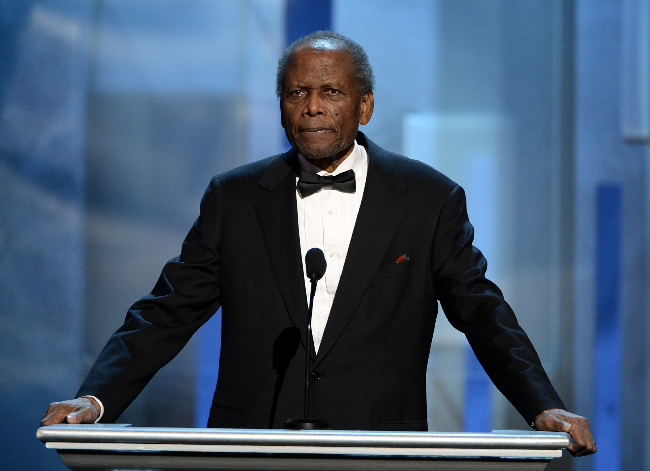 Sidney Poitier Getty (SINGLE USE)