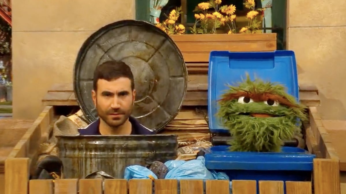 brett goldstein oscar the grouch sesame street