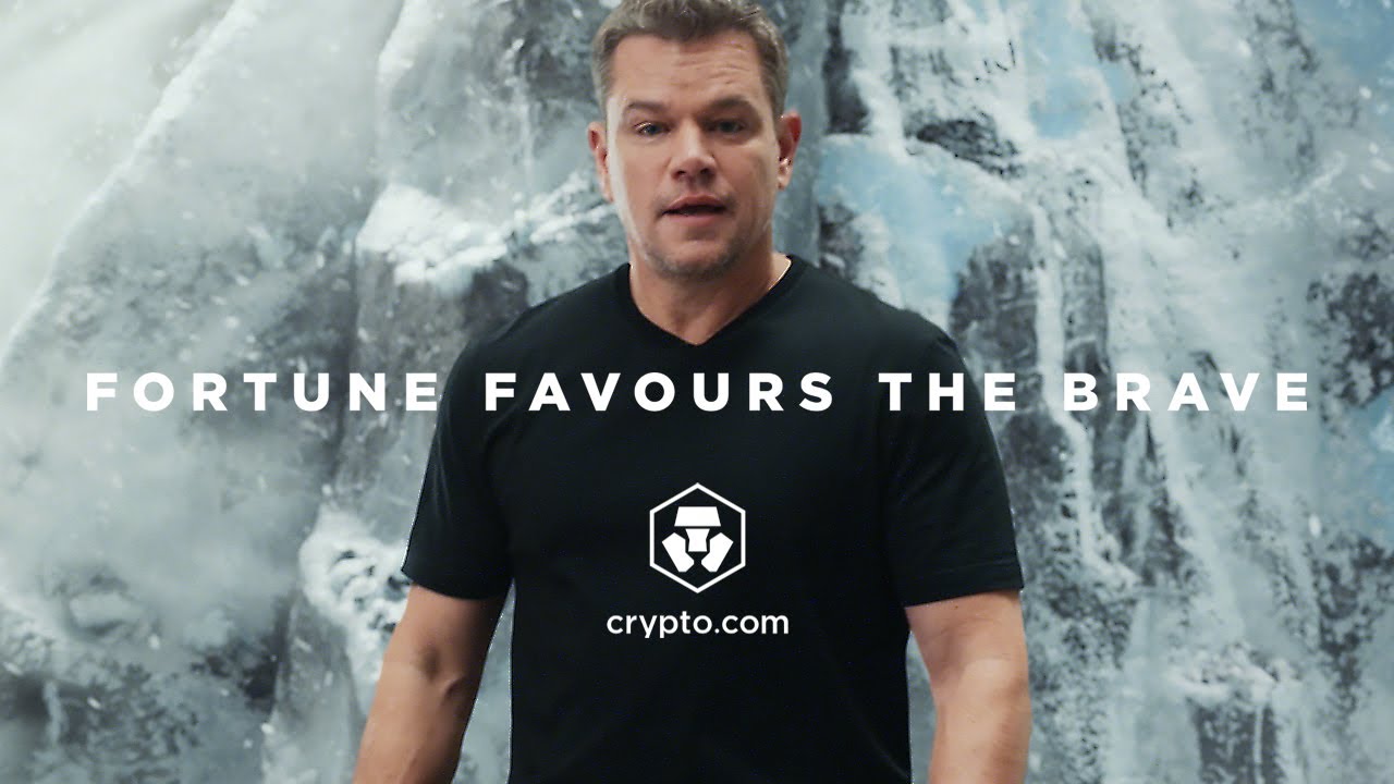 matt damon crypto commercial