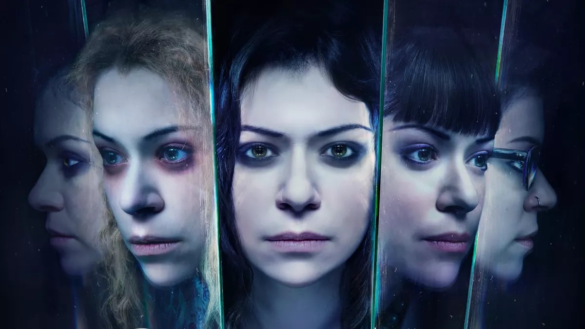 Tatiana Maslany in character in ‘Orphan Black’