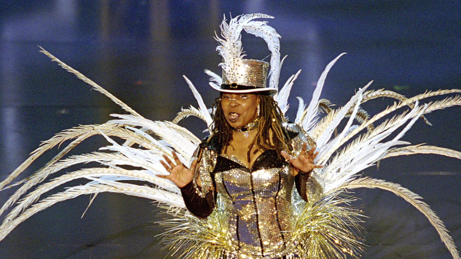 Whoopi Goldberg hosting the 74th annual Academy Awards