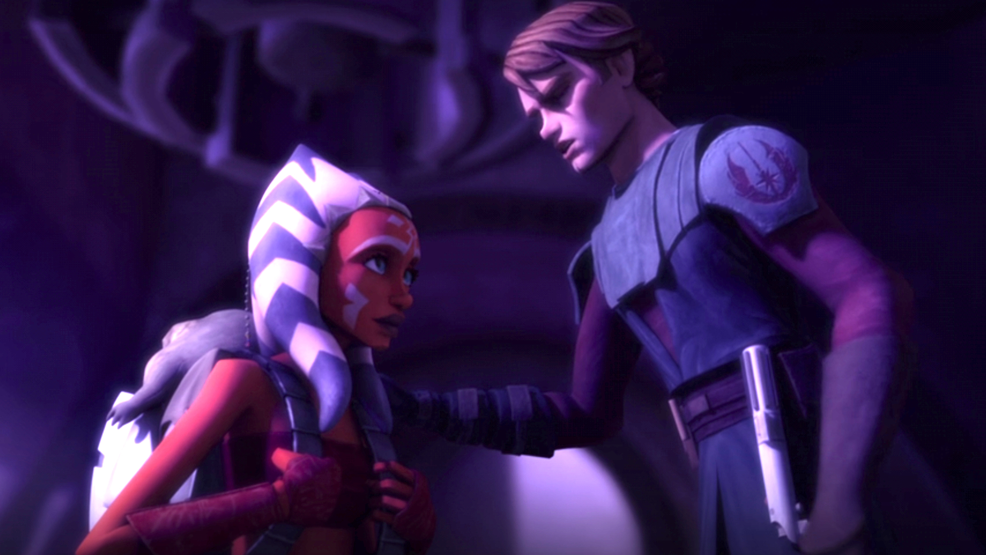 Ahsoka and Anakin