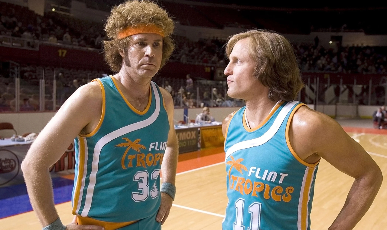 Will Ferrell and Woody Harrelson in Semi-Pro