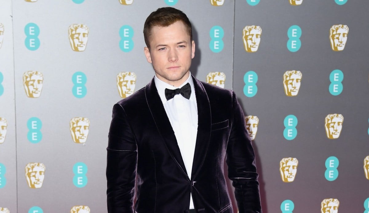 Taron Egerton attends the EE British Academy Film Awards 2020