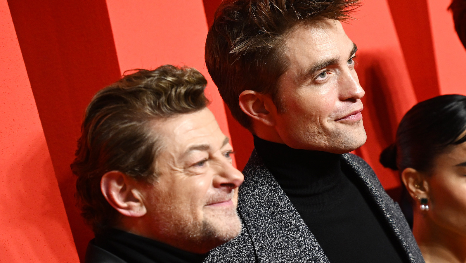 Andy Serkis and Robert Pattinson