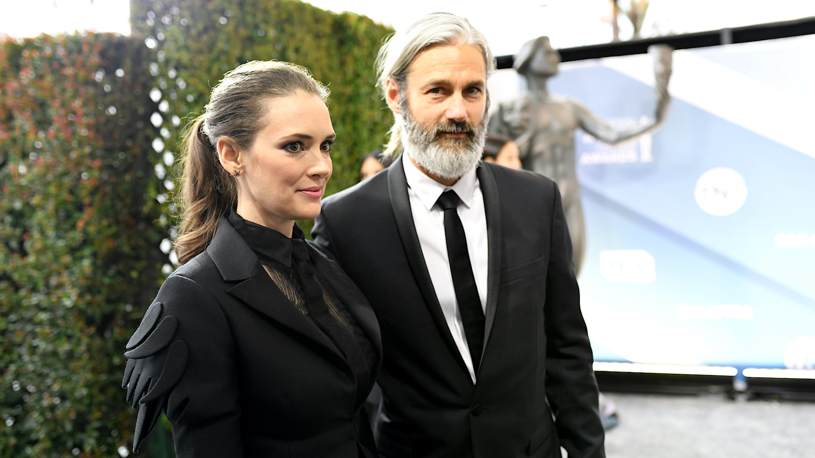 Winona Ryder Scott Mackinlay Hahn 26th Annual Screen Actors¬†Guild Awards - Red Carpet