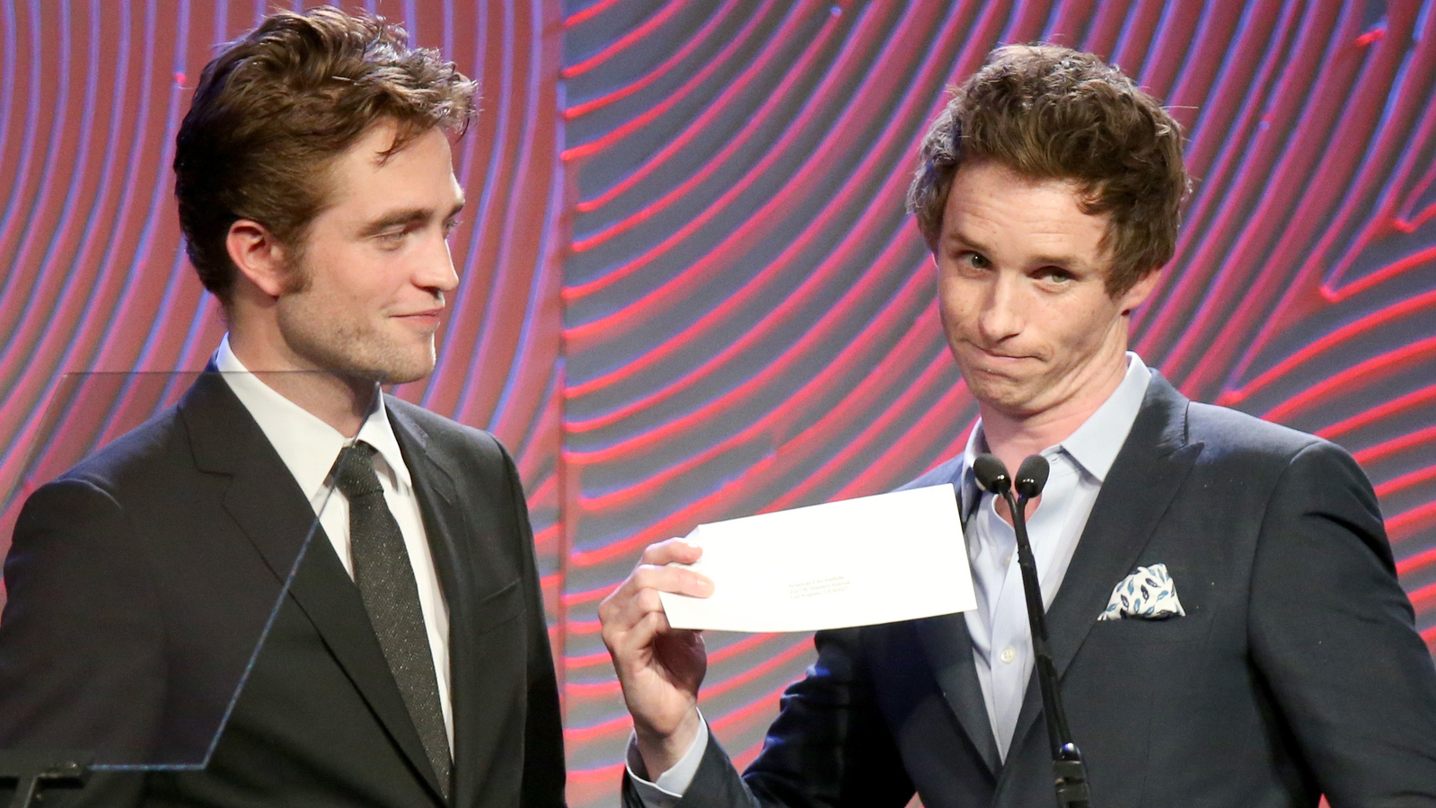 Eddie Redmayne Robert Pattinson