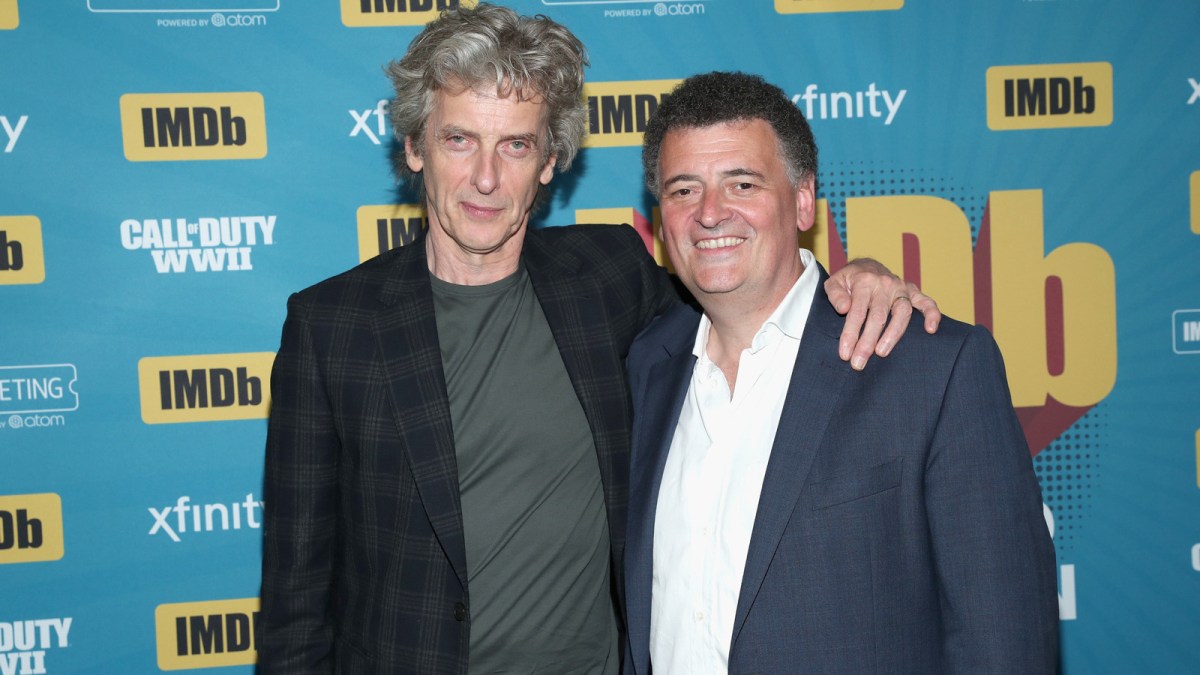 Steven Moffat Peter Capaldi