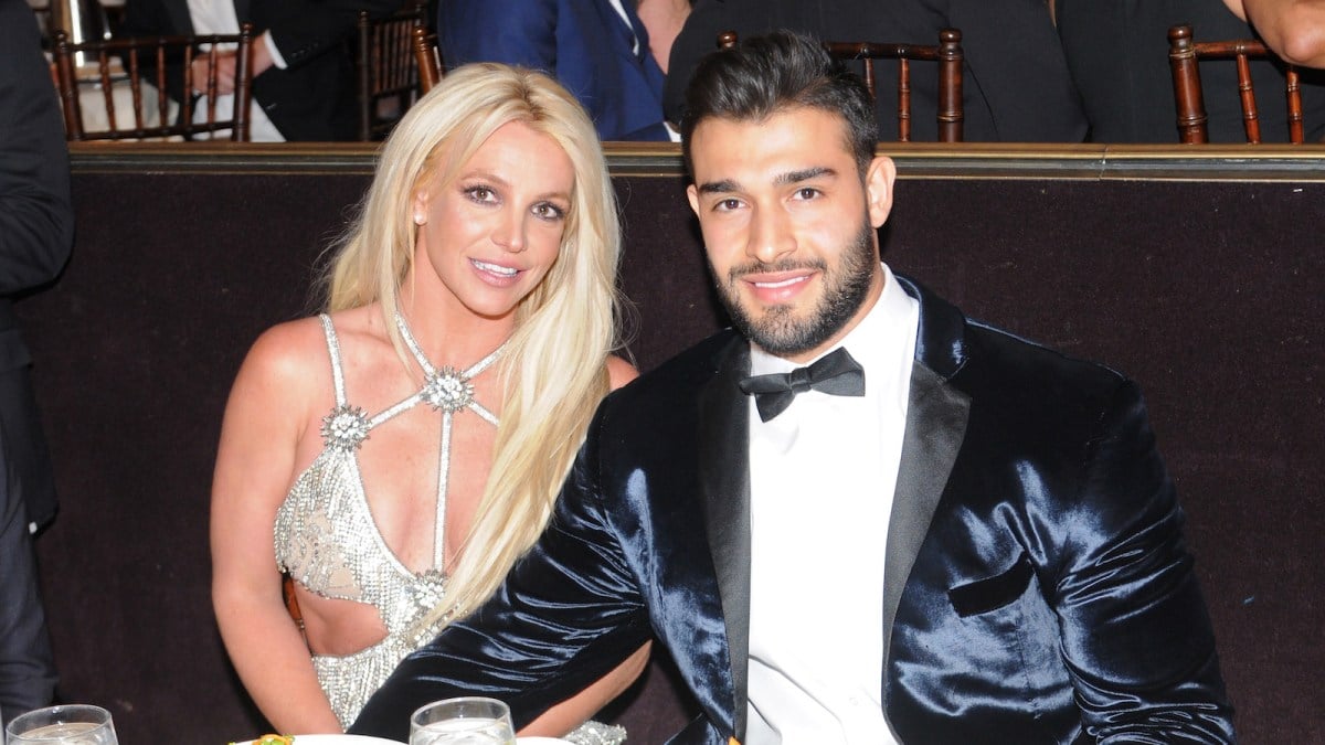 Britney Spears and Sam Asghari