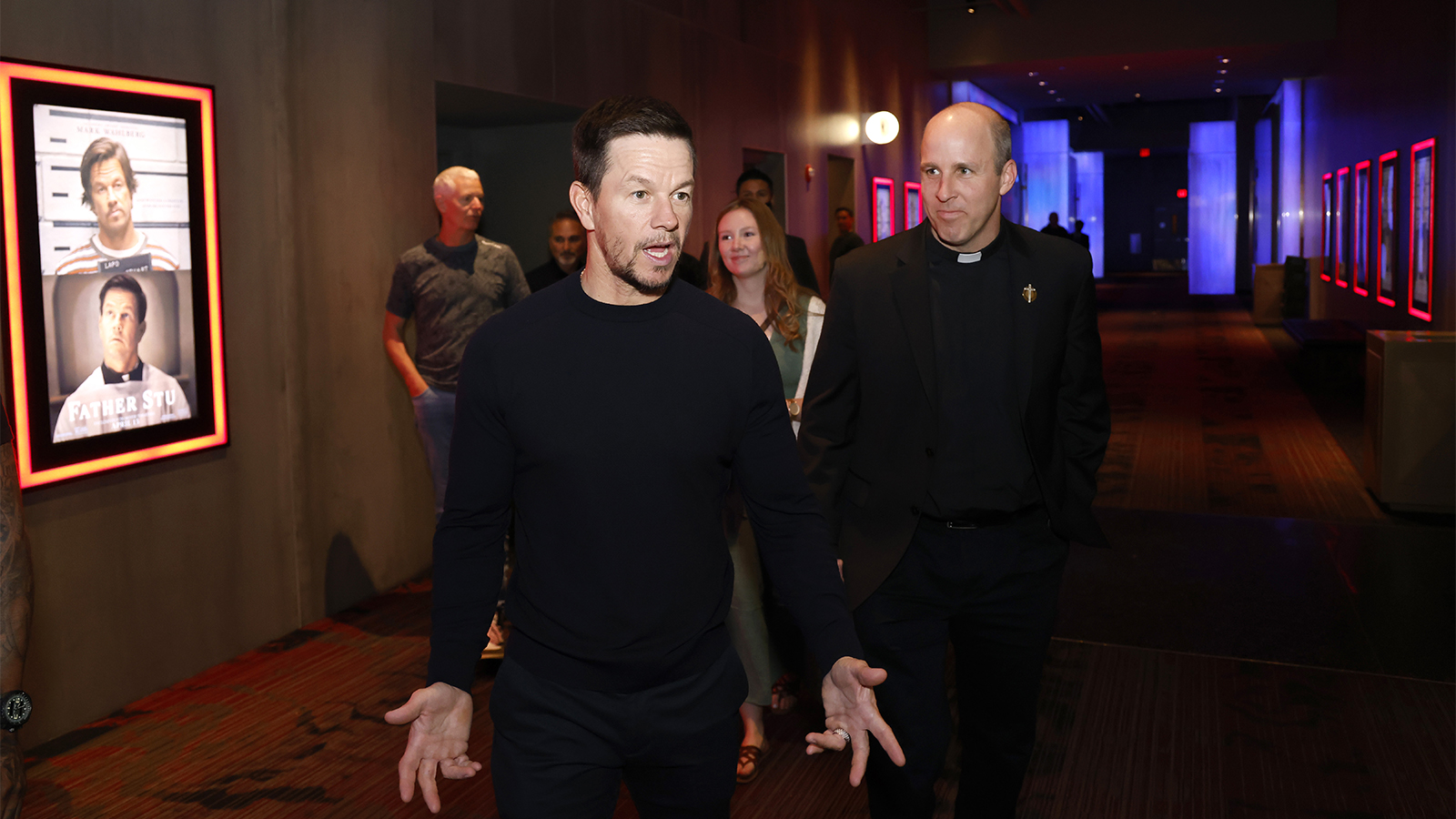 Mark Wahlberg at Father Stu screening