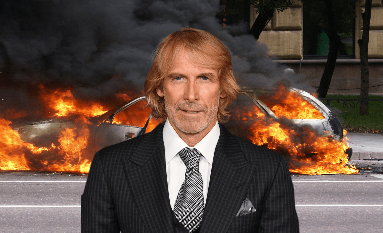 michael bay car explosion