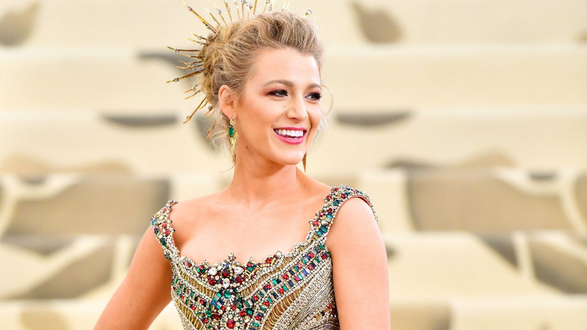 Blake Lively attends the Heavenly Bodies: Fashion & The Catholic Imagination Costume Institute Gala at The Metropolitan Museum of Art on May 7, 2018 in New York City.