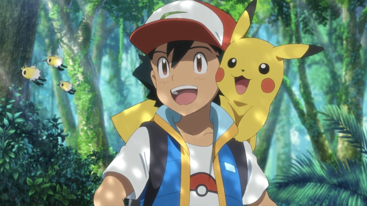 Ash and Pikachu