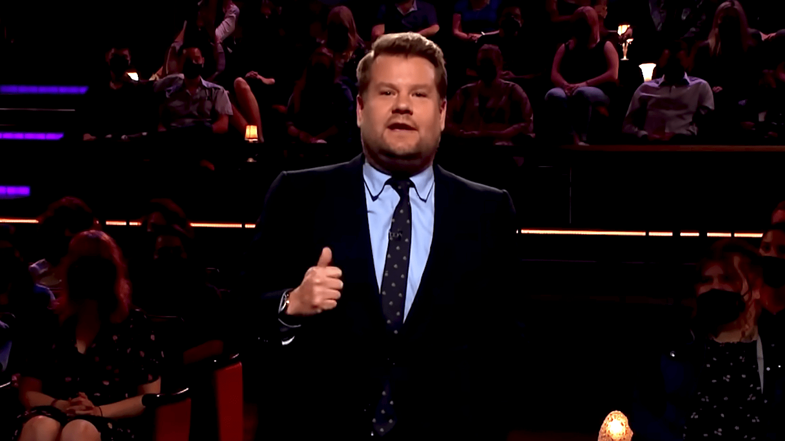 james corden shooting