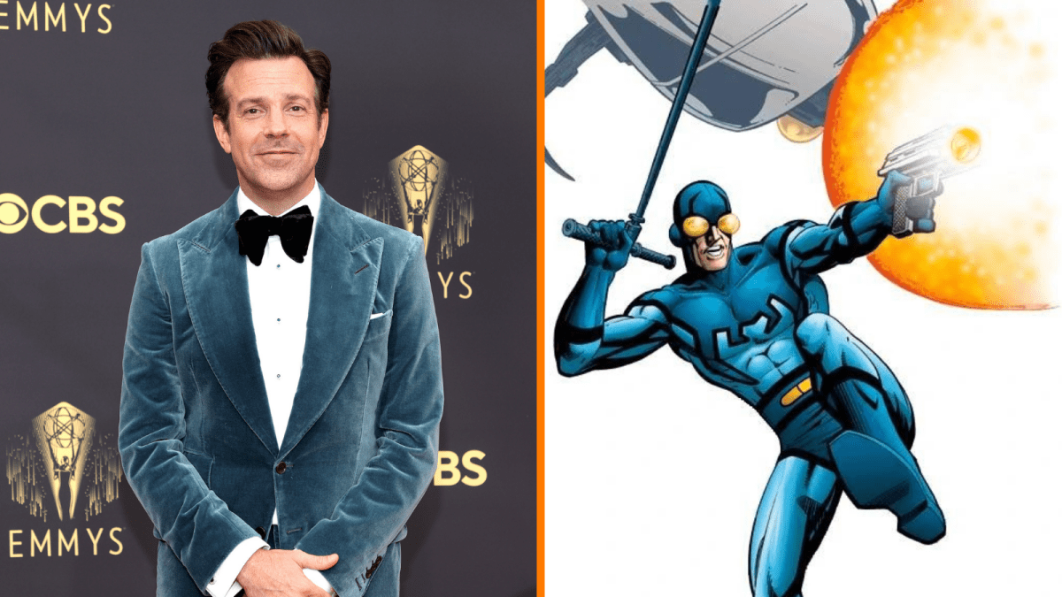 Ted Lord Blue Beetle Jason Sudeikis