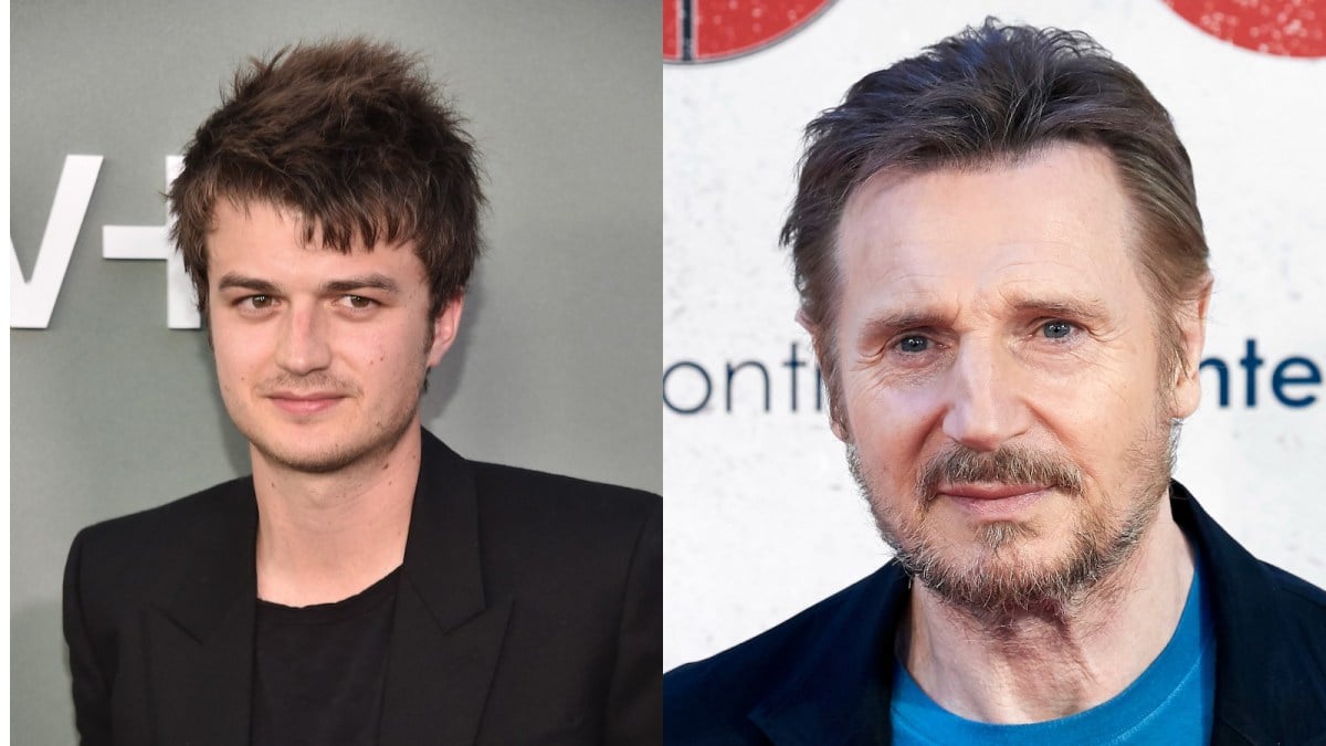 Joe Keery Liam Neeson