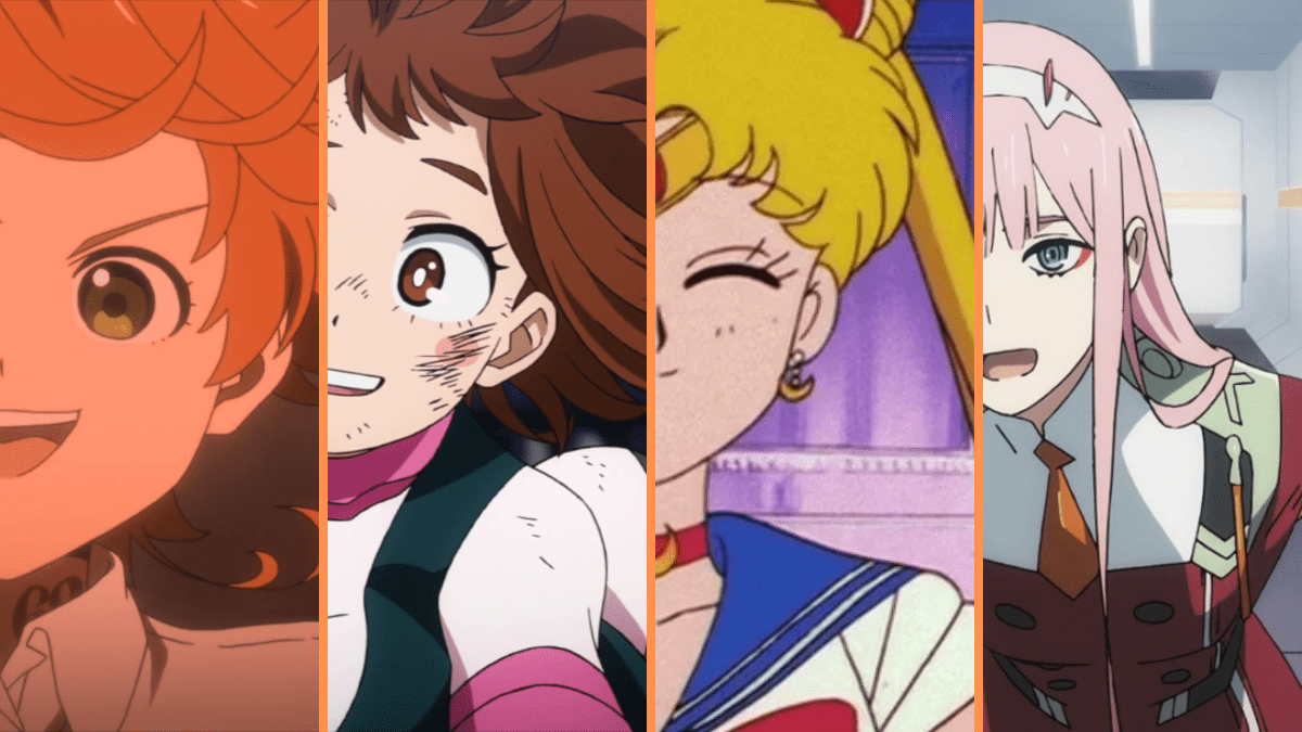 Emma, Ochaco, Sailor Moon, Zero Two