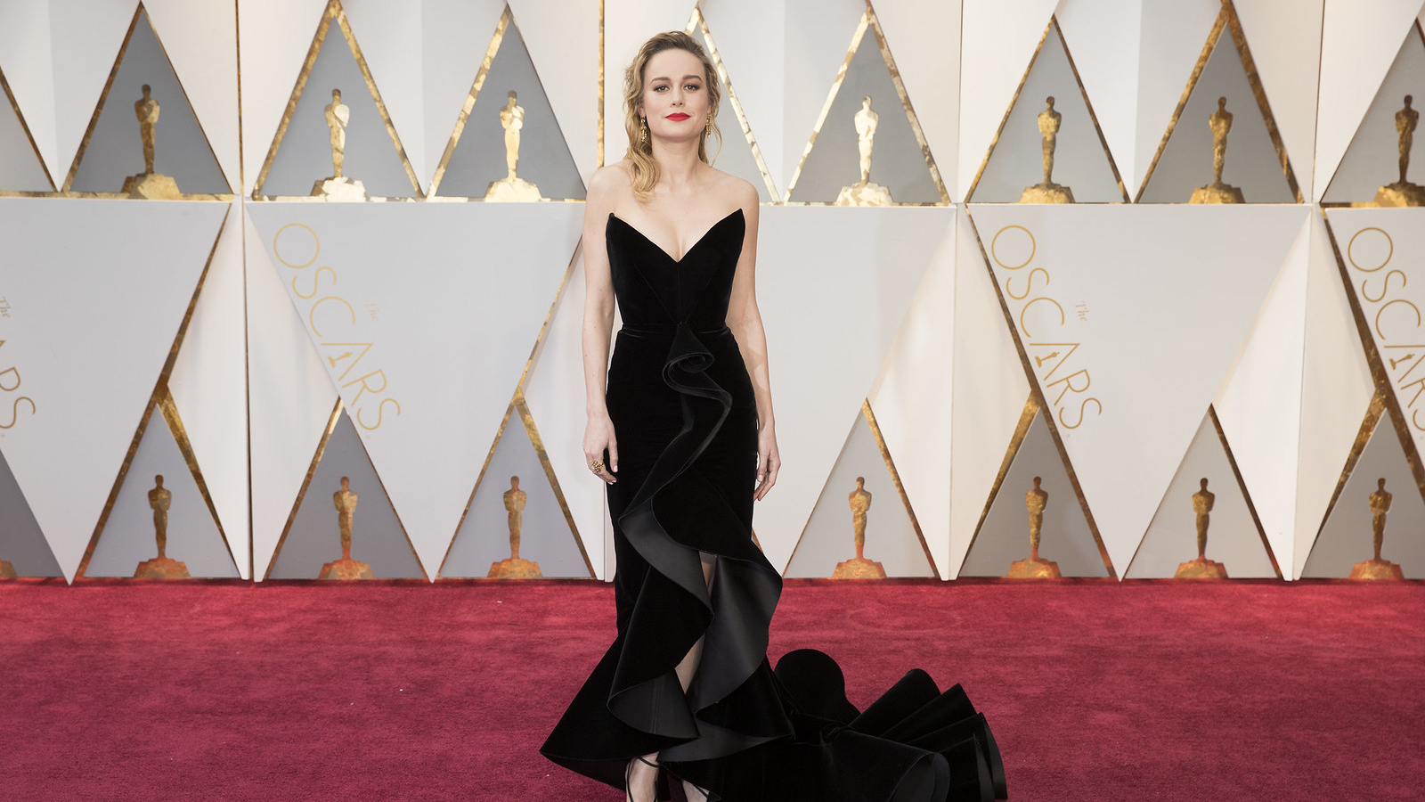 brie larson at oscars