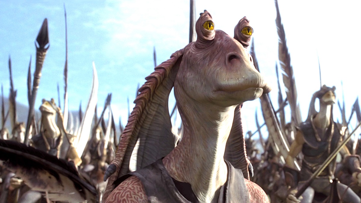 jar jar binks looking forward