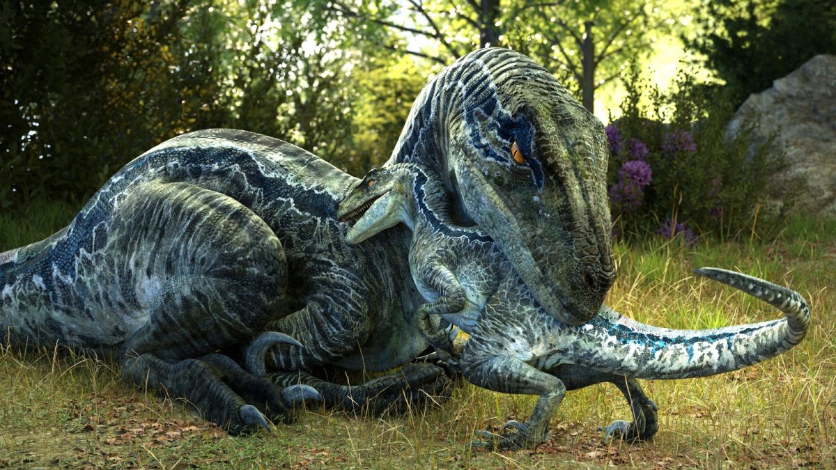 jurassic world dominion blue