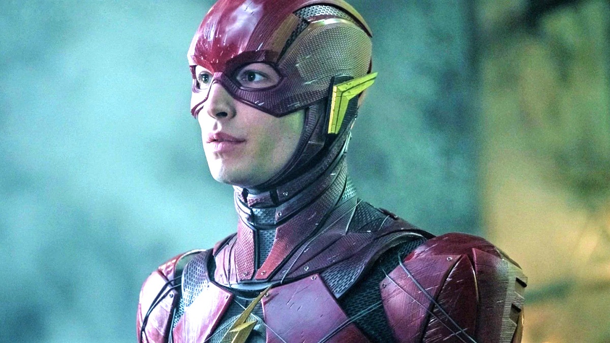 ezra miller the flash justice league