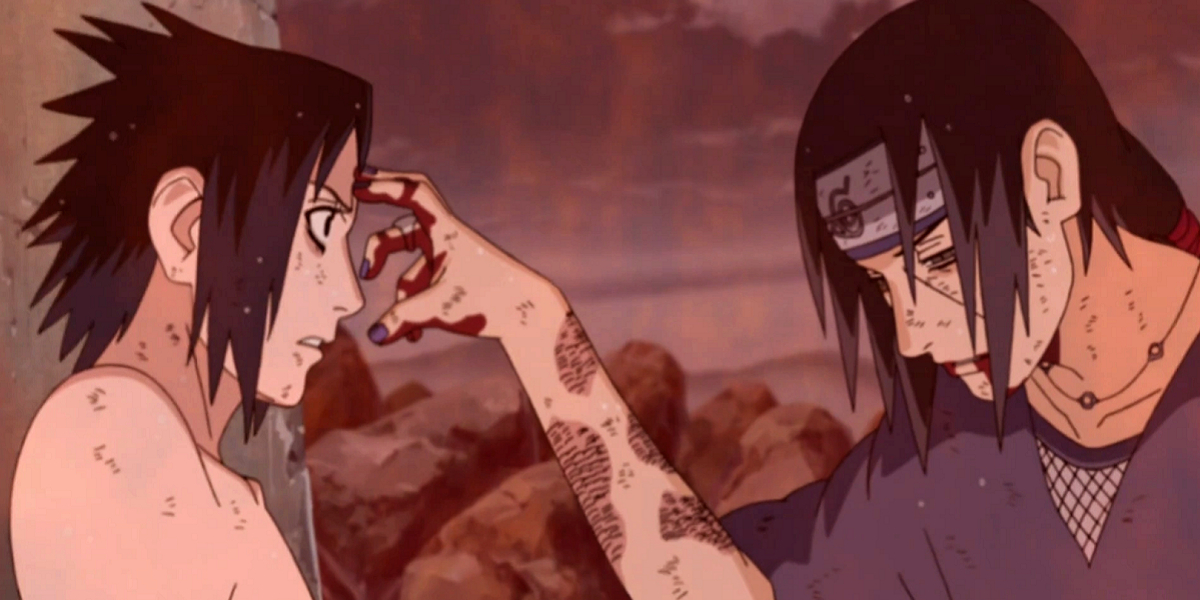 Itachi and Sasuke in Naruto Shippuden