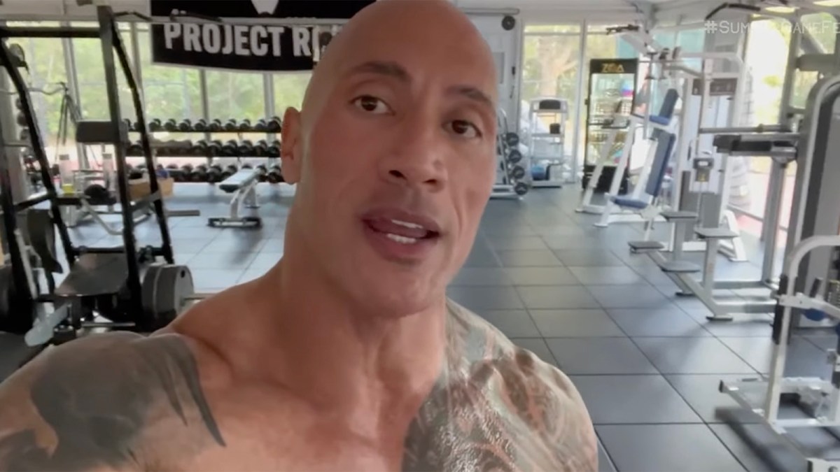 Dwayne 'The Rock' Johnson hyping 'Black Adam' at 2022 Summer Game Fest