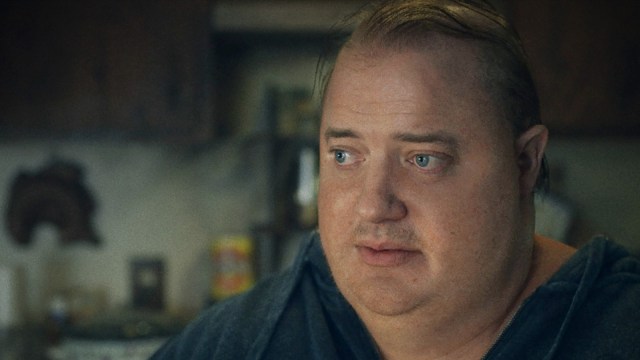 Brendan Fraser plays an obese man in A24's 'The Whale.'