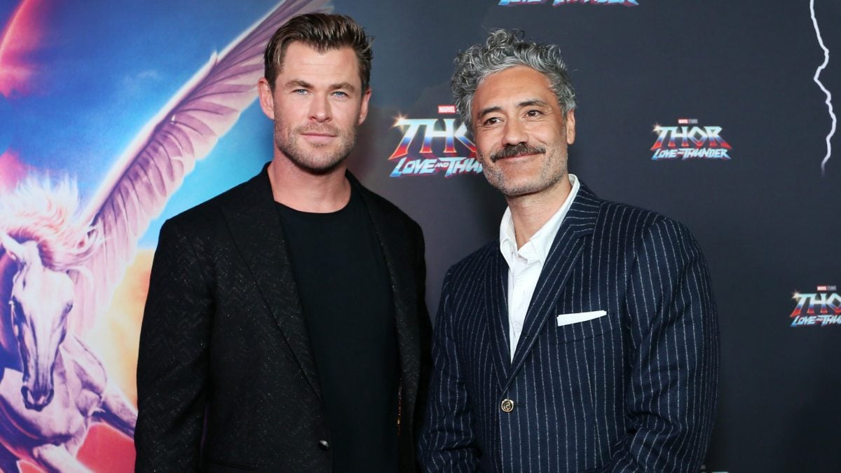 Chris Hemsworth and Taika Waititi