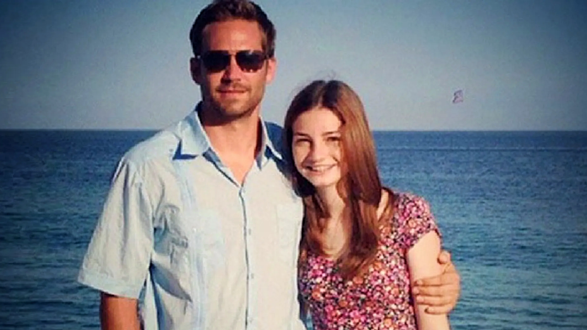 Paul Walker and his daughter Meadow