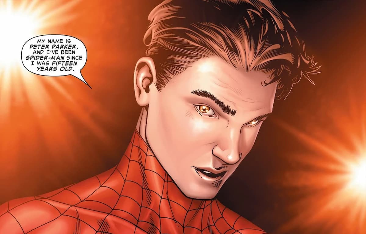 Peter Parker Civil War Comic