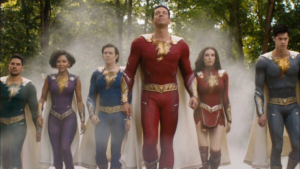 The Shazam family in 'Shazam! Fury of the Gods'