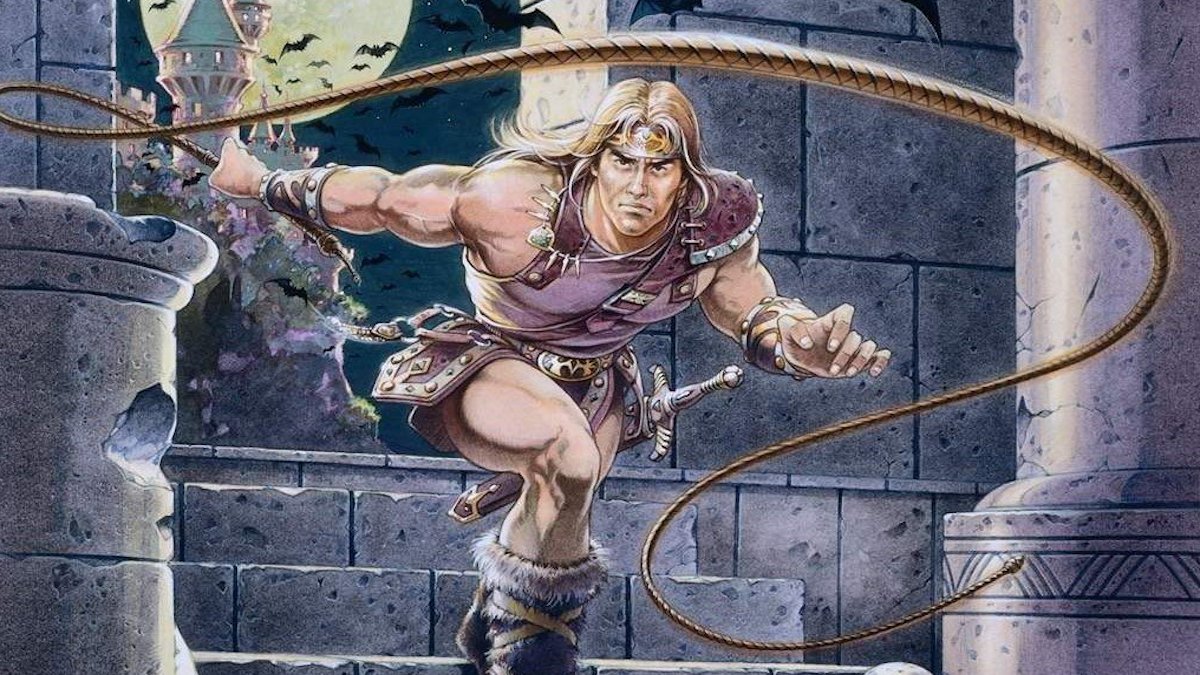 Simon Belmont in Castlevania