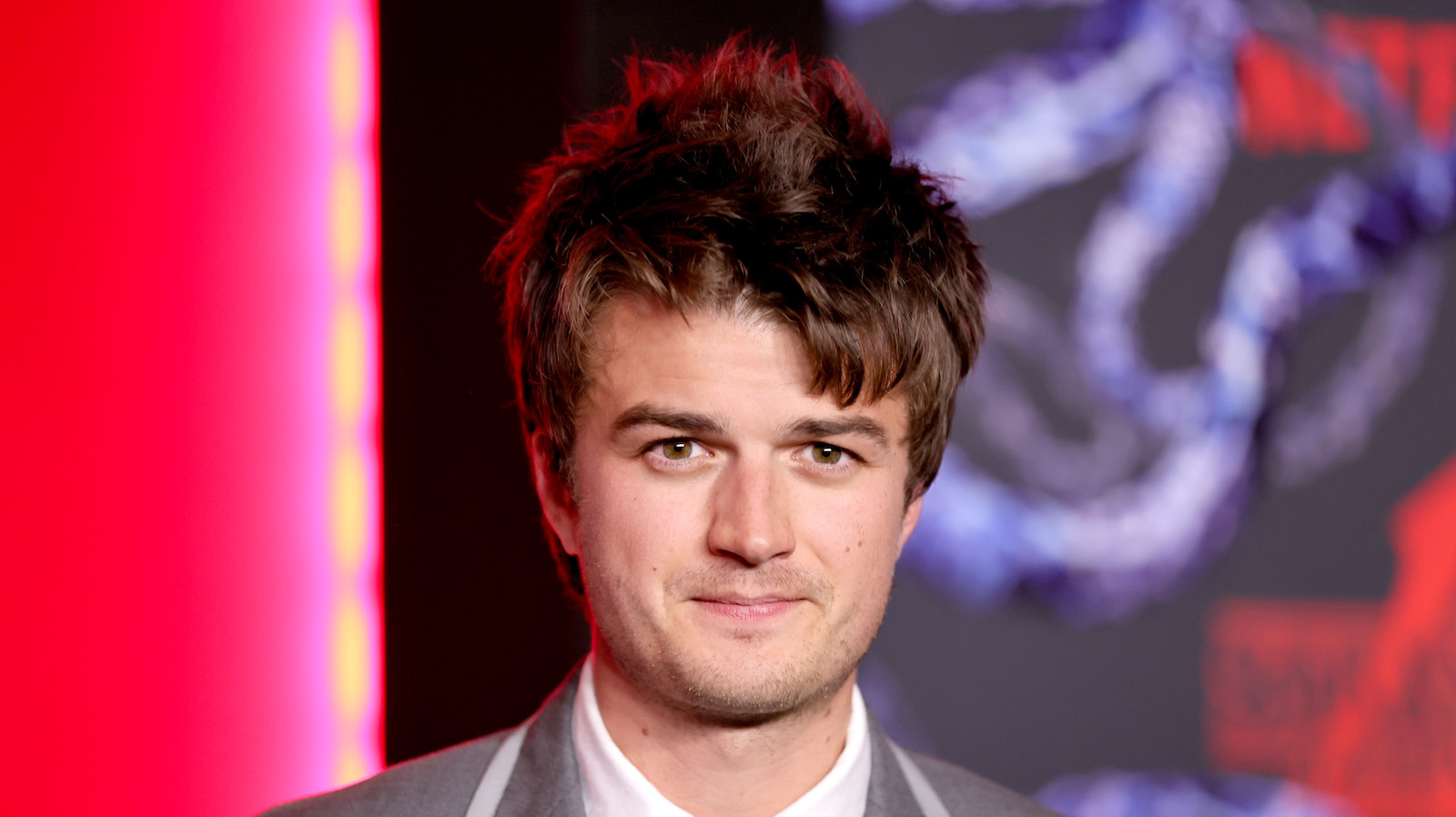 Joe Keery attends 'Stranger Things' 4 premiere