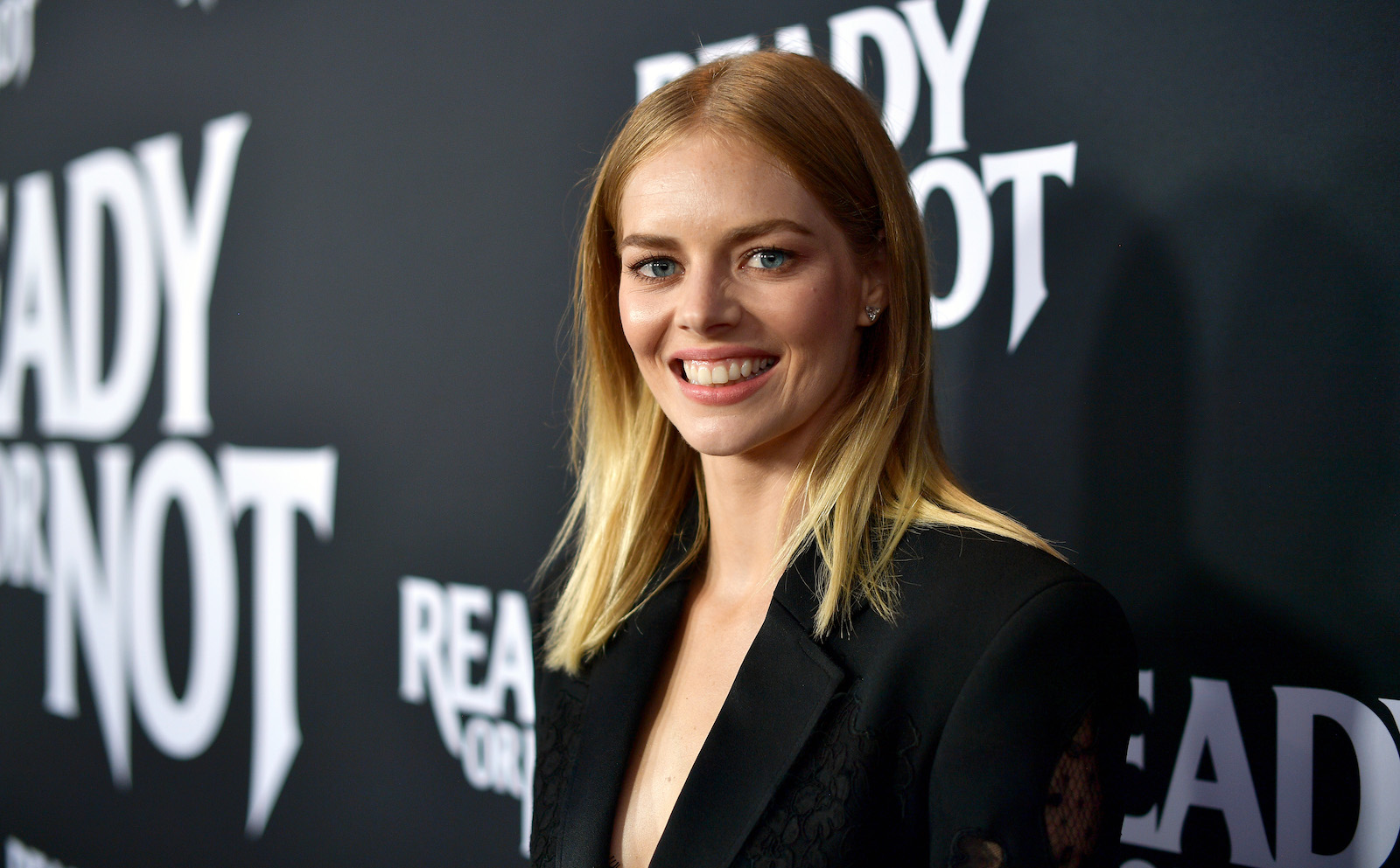 Samara Weaving at the 'Ready or Not' premiere