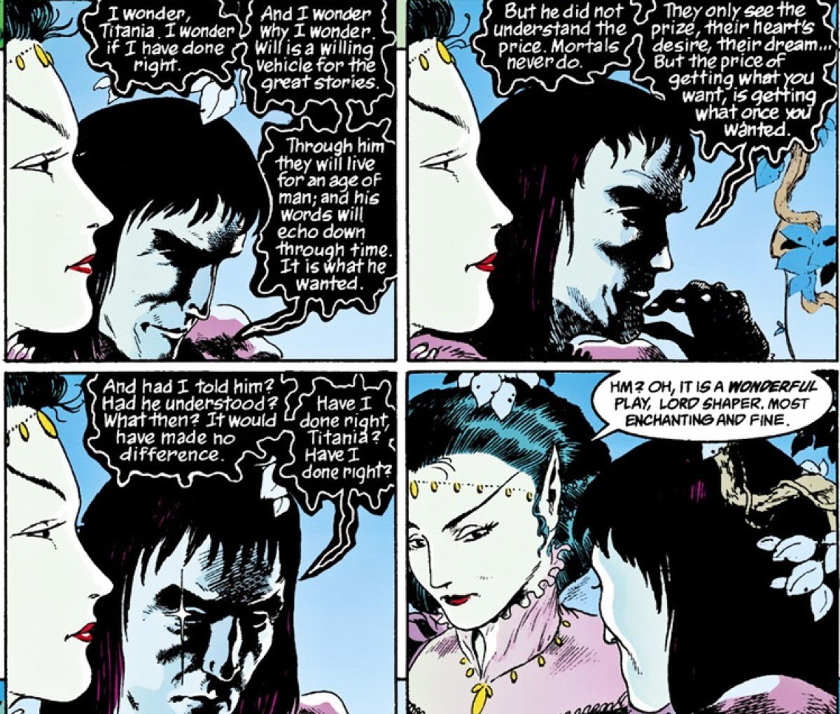 The Sandman comic books