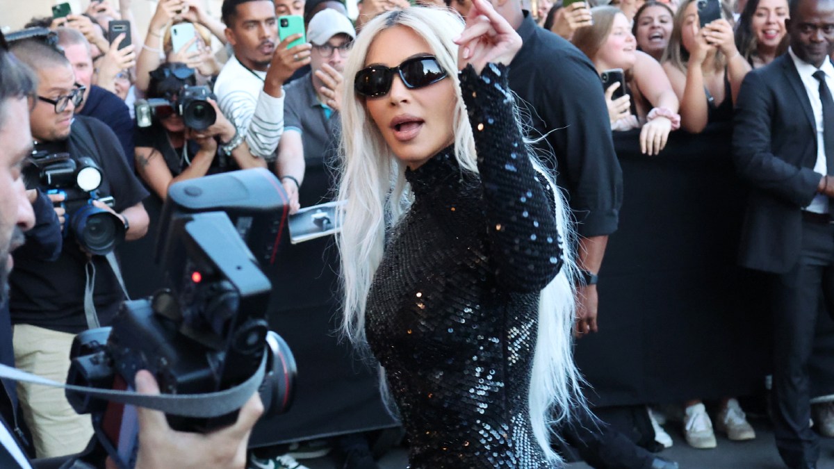 Kim Kardashian attends Balenciaga Dinner at Hotel de la Marine on July 06, 2022 in Paris, France.