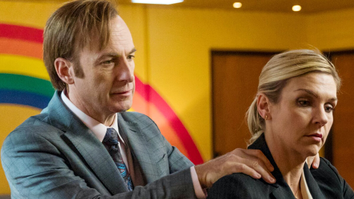 Rhea Seehorn and Bob Odenkirk of Better Call Saul