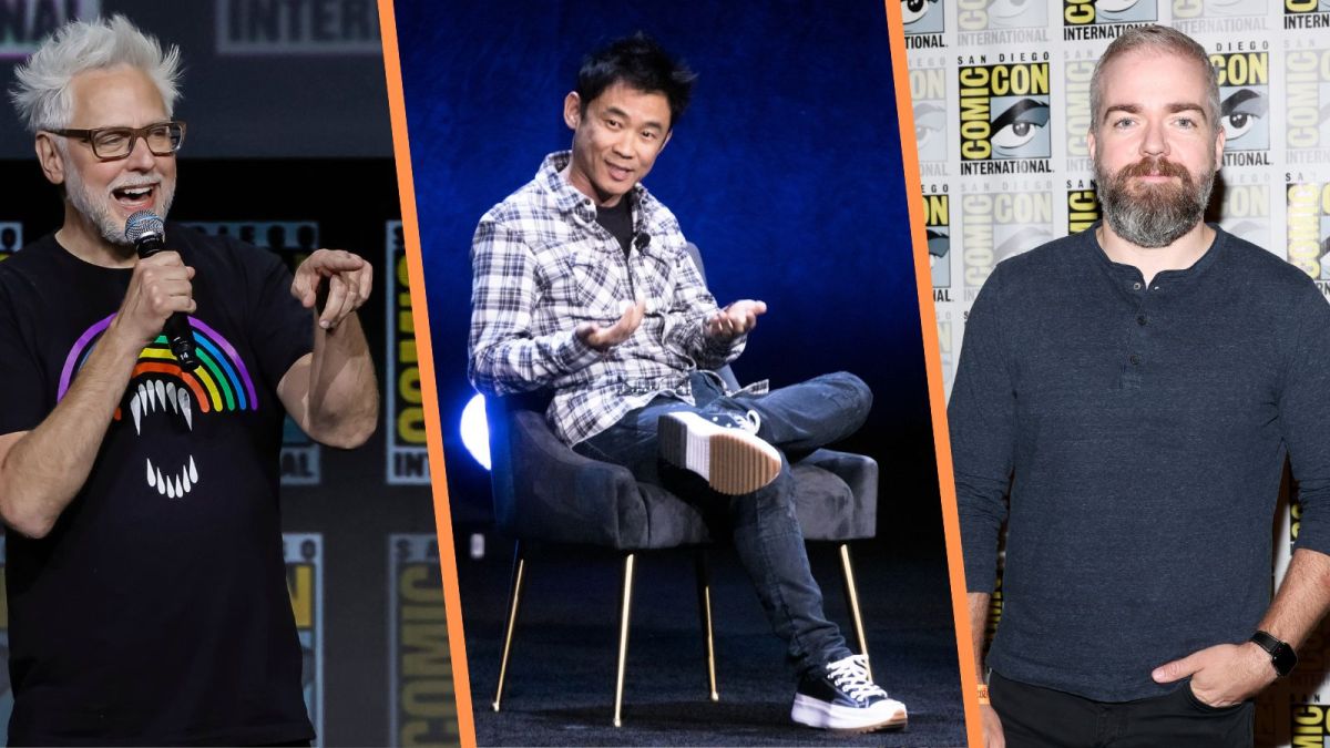 DCEU directors James Wan James Gunn David Sandberg