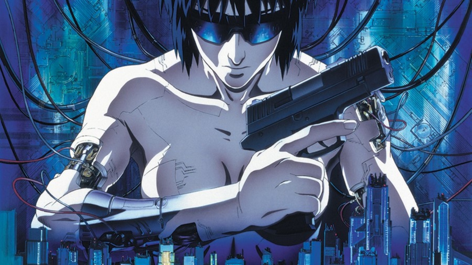 Motoko from Ghost in the Shell