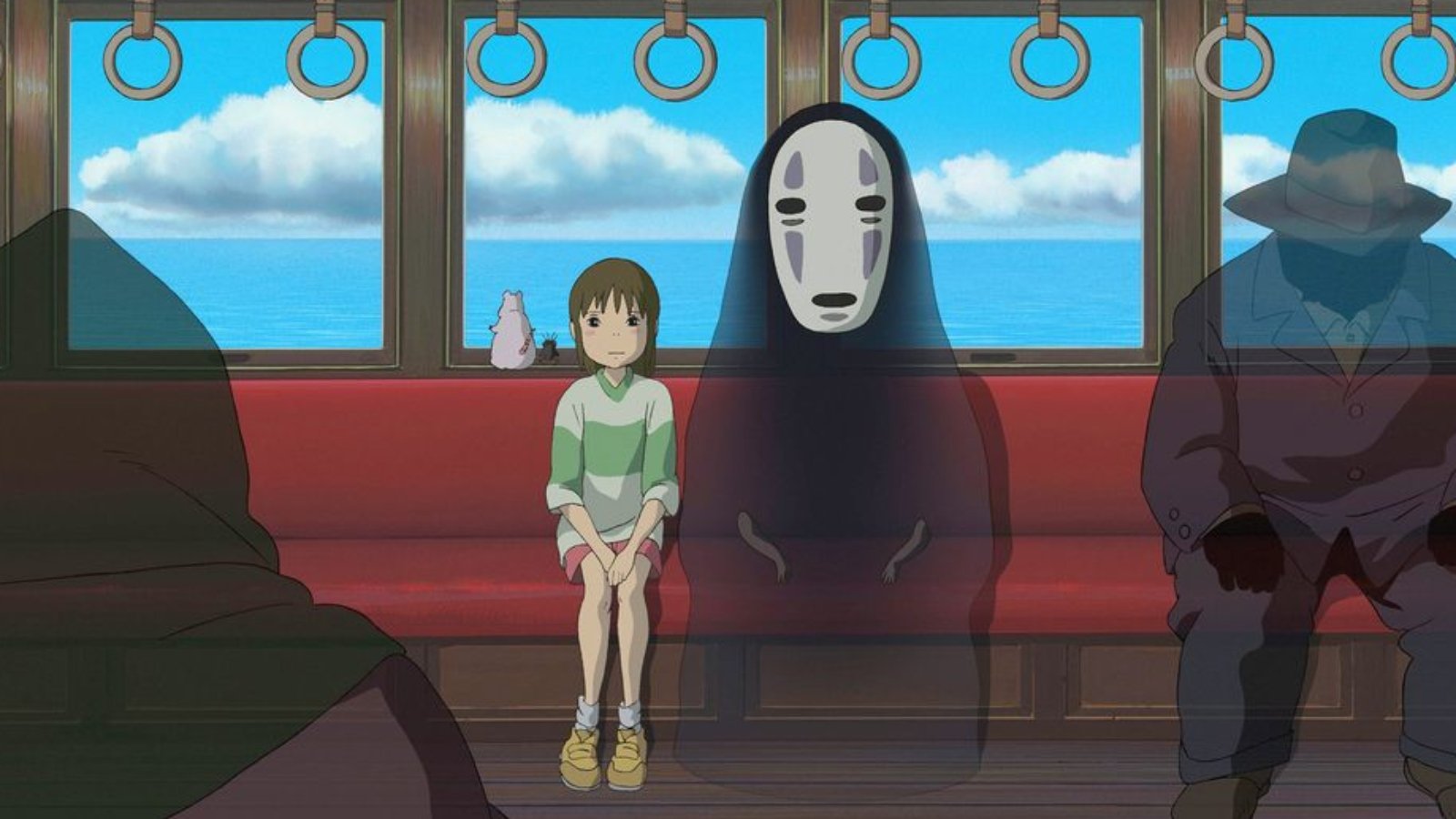 Haku and No-Face from Spirited Away