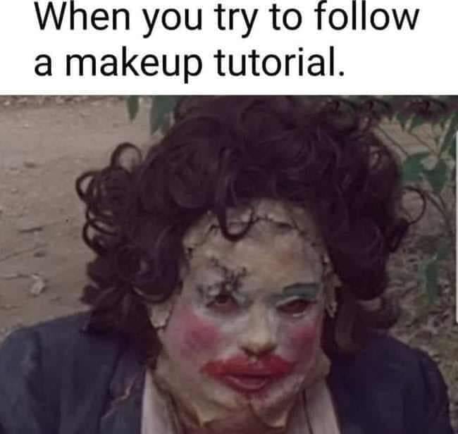 horror meme Leatherface