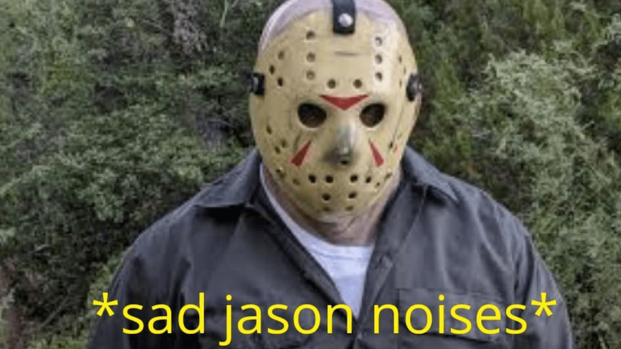 Jason Voorhees horror meme