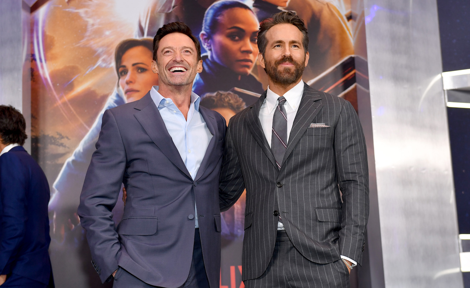 Ryan Reynolds Hugh Jackman New York Premiere